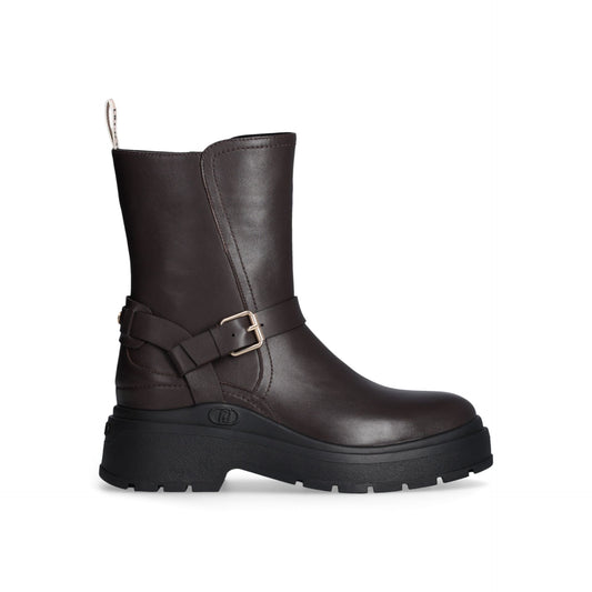 ANDREA 03 - ANKLE BOOT CALF DARK BR Women