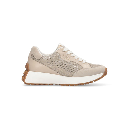 LOLO 20 - SNEAKER COW SUEDE/SEQUINS