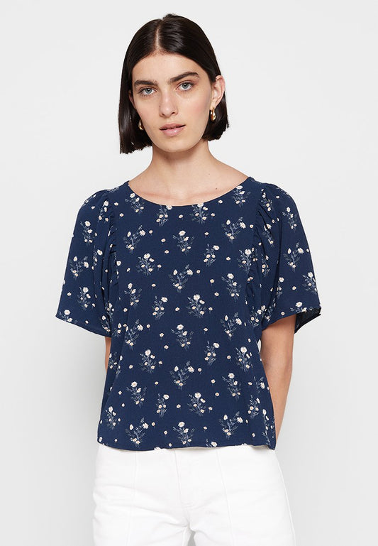 JDYALBA S/S WIDE SLEEVE TOP WVN LO Women
