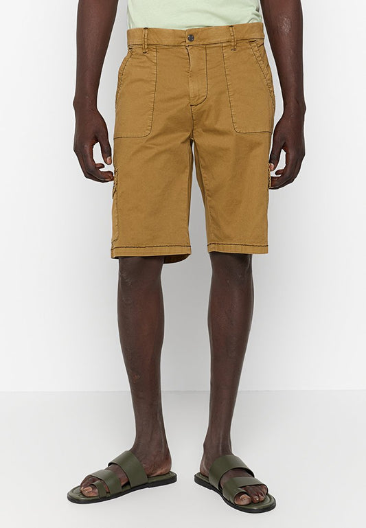 JEEP J MAN COTTON CARGO SHORTS W/Flap Pockets & Waist Regulator (ZZO2JNT14-G00) Men