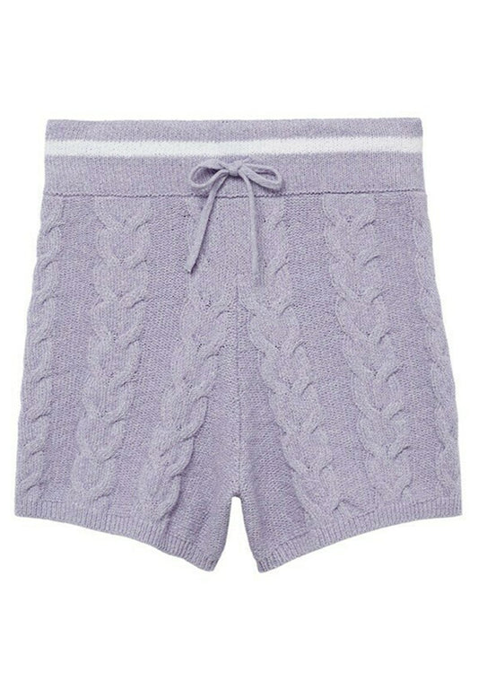 Mango Gebreide kabelshorts (M9121S0E6-I11) Women