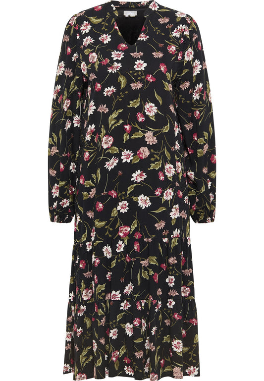 usha Blouse Dress Black (1US21C0F2-Q11) Women