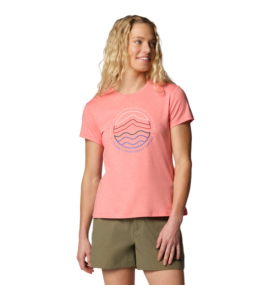 Columbia Sloan Ridge Graphic SS T (2077451685) Women