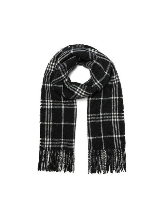 Ella Woven Scarf Black (10341843) Women