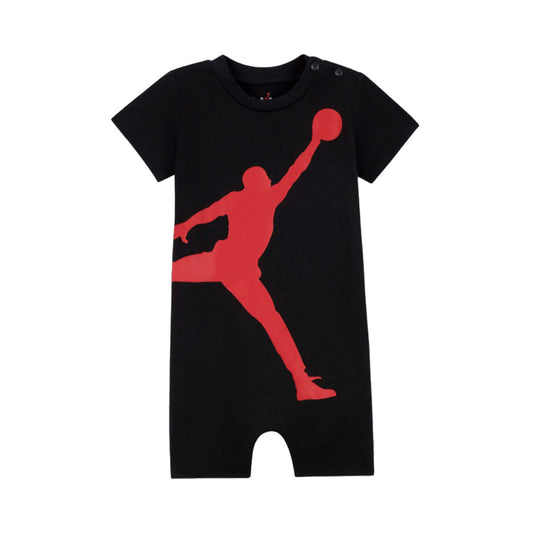 Jordan Coverall short Jumpman Knit Baby Black (5M5301-023) Kids