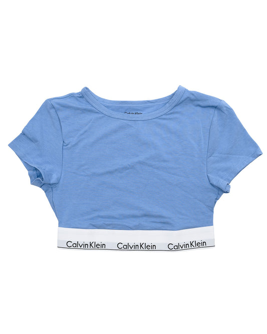Calvin Klein Womens Bralette LV00QF7213PWB Blue