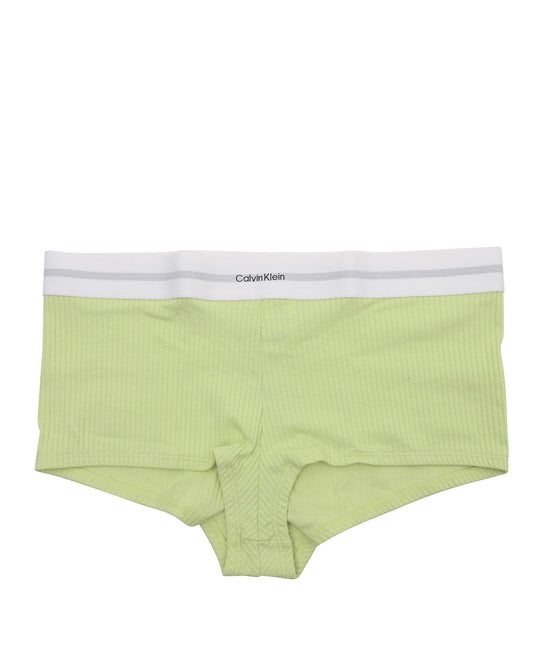 Calvin Klein Womens Boyshorts LV00QF8024TOC Green