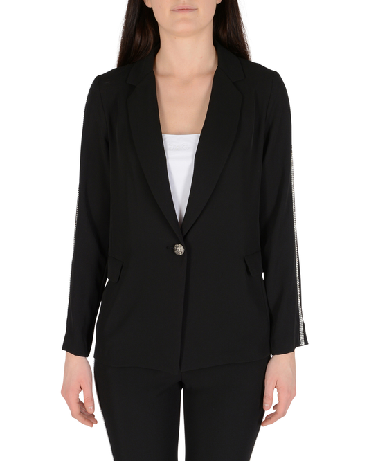 19V69 ITALIA by VERSACE Coat/Jacket (GIACCA MIKI NERO) Women