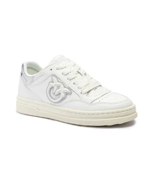 MANDY 11 - SNEAKER CALF LEATHER/MIRROR WHITE/SILVER Women