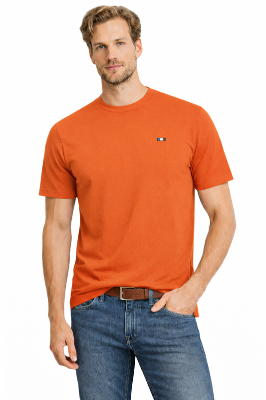 CARPOCAP TREND! T-SHIRT T-shirt Men's Orange (9418) Men