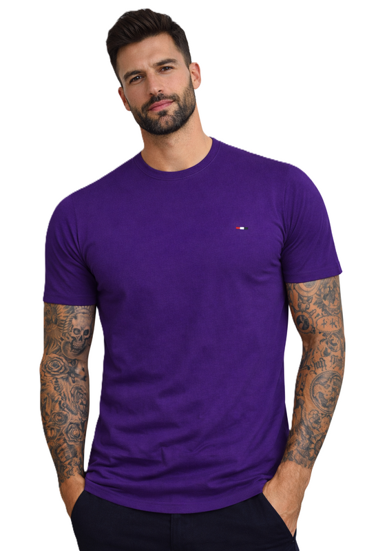 CARPOCAP TREND! T SHIRT T Shirt ID9676 Purple (9676) Men