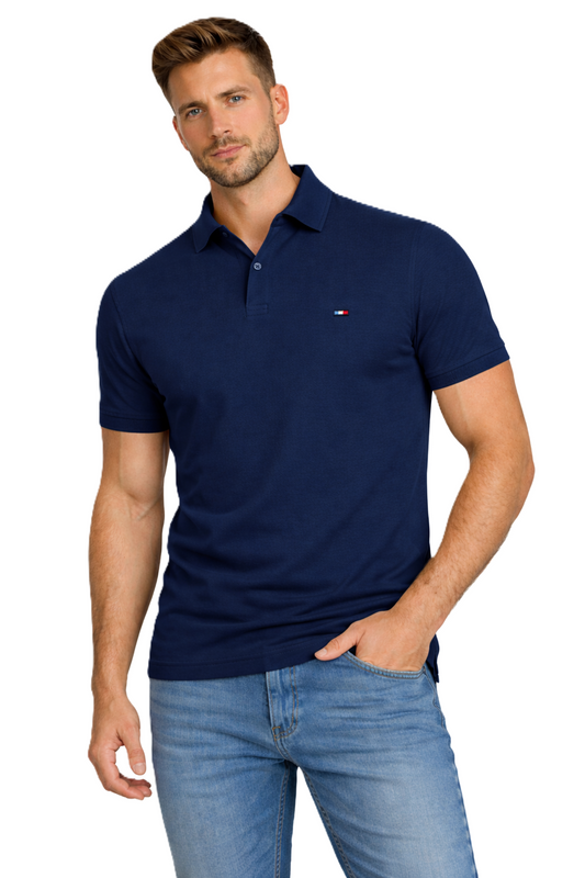 COLOR HAKAN T-shirt Men's POLO Navy (9218) Men