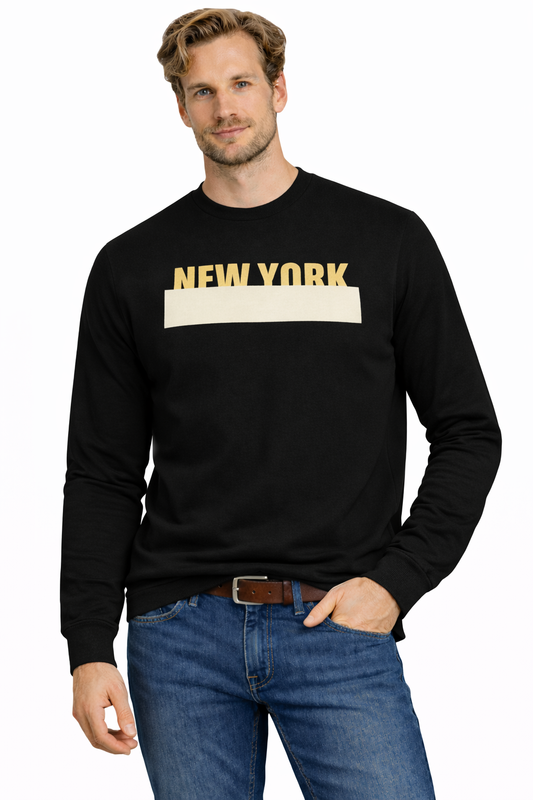 JUMPER Sweatshirt 202176 BLACK (9265) Men