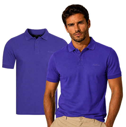 PIERRE CARDIN T Shirt POLO ID9980 ROYAL BLUE (9980) Men
