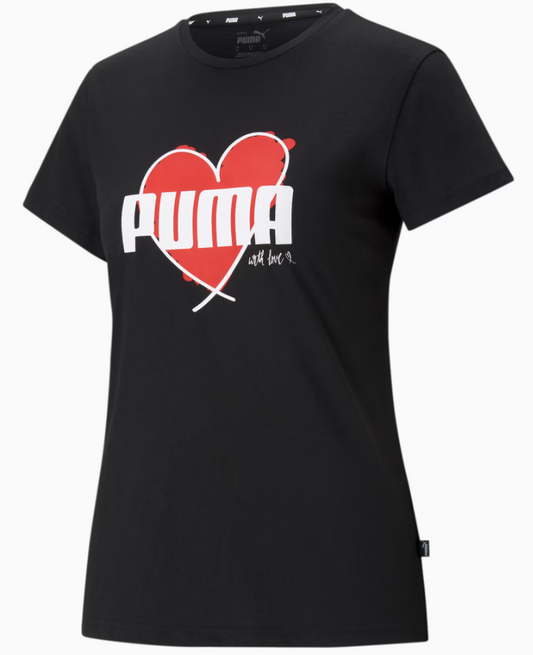 PUMA - T-SHIRT - HEART TEE 587897-01 Women