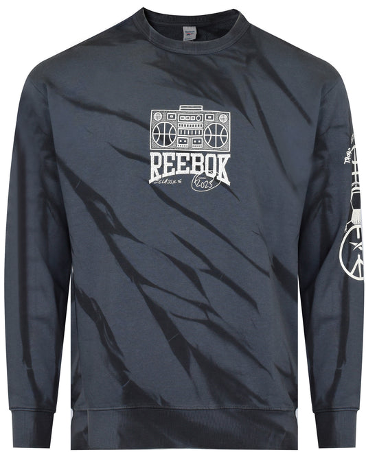 Reebok Sweatshirt UNISEX CL BLOCK PARTY CREW (6488) Men