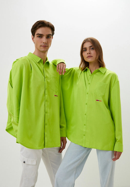 Reebok Shirt OVERSIZE RCPM DRAPED BUTTON DOWN (7460) Men