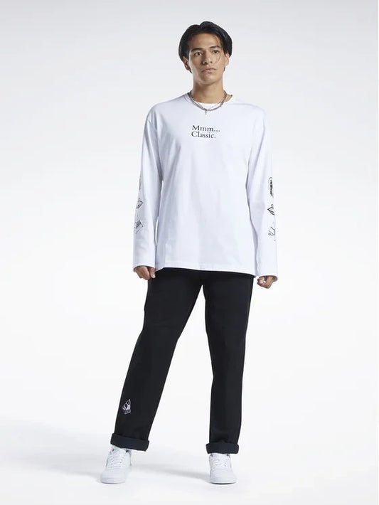 Reebok LONGSLEEVE Men's CL SKATELS TEE (6950) Men