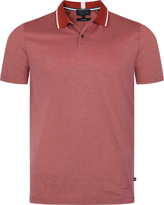 TED BAKER LONDON T Shirt POLO 261464 DK RED ARTS (4987) Men