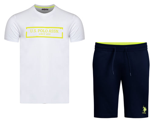 U.S. Polo Assn. Men's Set LETNI T-shirt I Shorts KURT (5029) Men