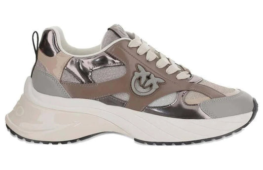 ARIEL 15 - SNEAKER MIRROR/FABRIC/ABRASIVATED TABACCO Women