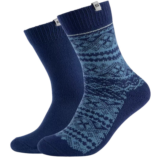 Skechers 2PPK Men Casual Fashion Jacquard Socks SK41049-5501 Men