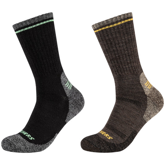 Skechers 2PPK Men Trail Wool Socks SK41104-8997 Men