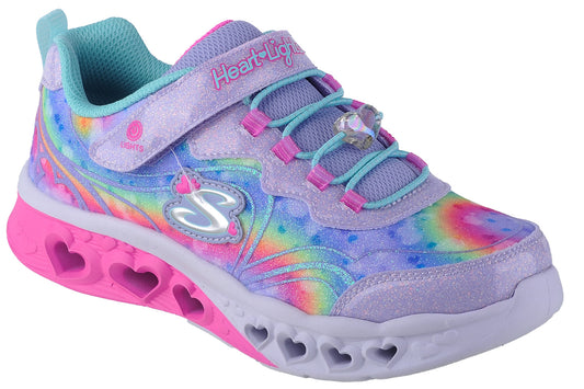 Skechers Flutter Heart Lights - Groovy Swirl 303253L-LVAQ Kids