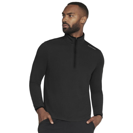 Skechers Skech-Knits Burst 1/4 Zip LT130-BLK Men