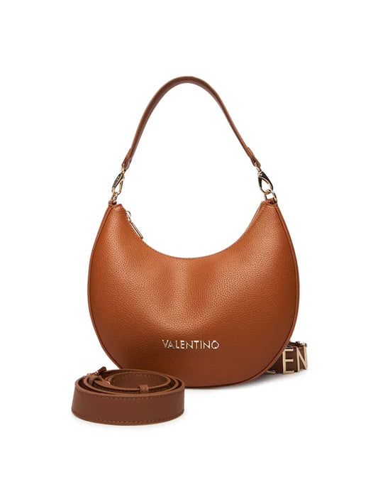 Mario Valentino Crescent Shoulder Bag Burgundy (VBS5A808-089) Women
